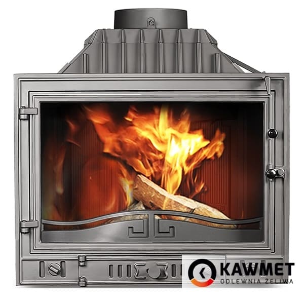 Чугунная каминная топка KAWMET W4 14.5 кВт на дровах