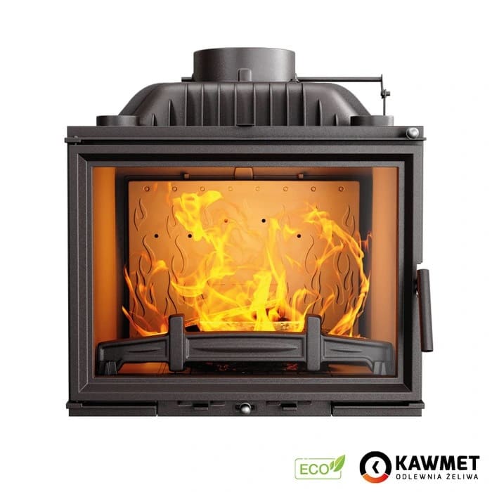Чавунна камінна топка KAWMET W17 ECO 12.3 кВт на дровах