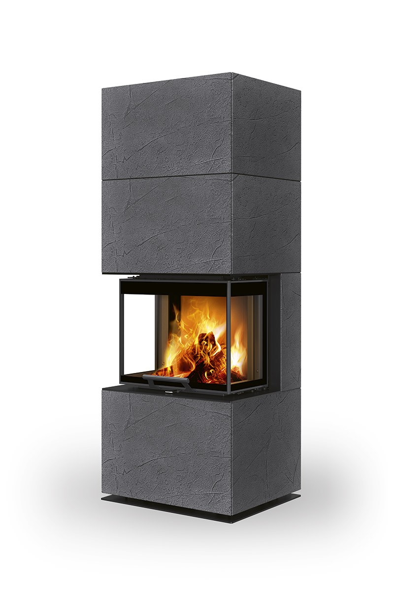 ROMOTOP CARA CS 62 - дизайнерський камін в облицюванні Thermaline
