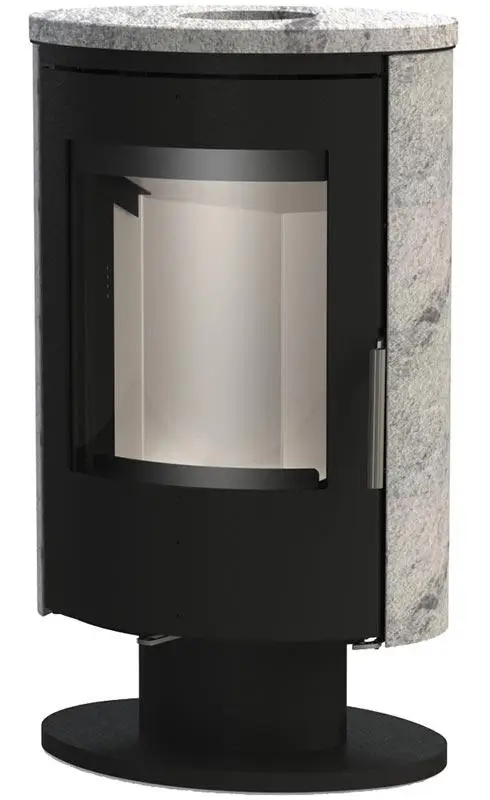Каминофен на ножке Ember E16 Serpentino 6 кВт (камень)