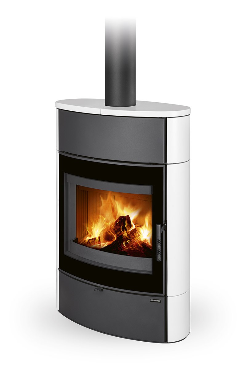 ROMOTOP NAVIA G H 10 керамика - аккумуляционная каминная печь