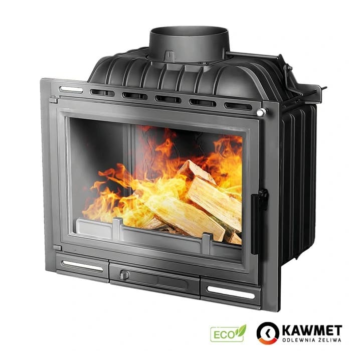 Чавунна камінна топка KAWMET W13A ECO 11.5 кВт на дровах