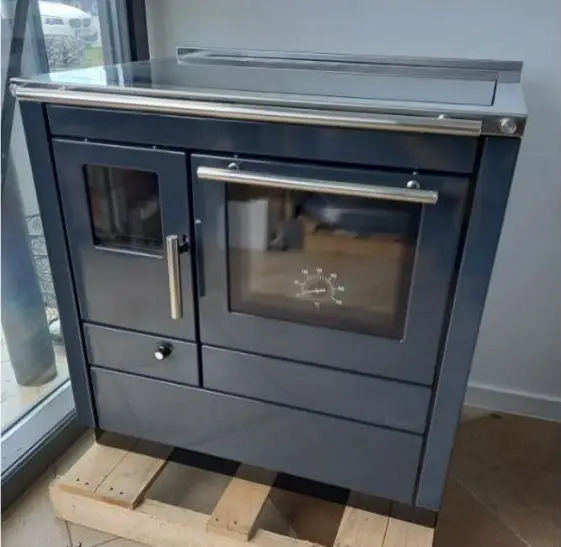 Піч-камін Ember Kamin A1 80 Anthracite на дровах 