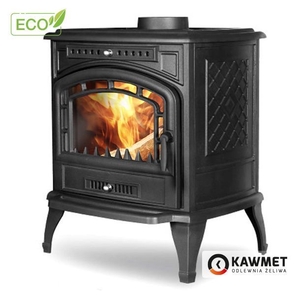 Чугунная печь KAWMET P7 ECO 9.3 кВт на дровах