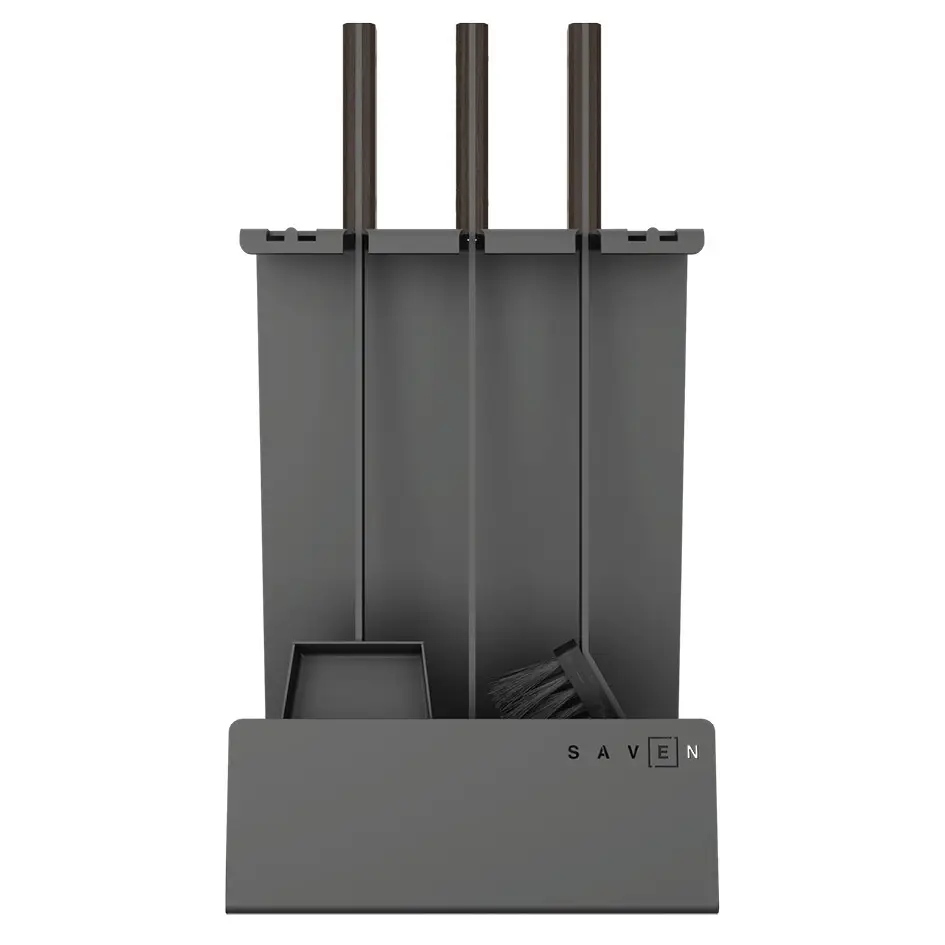 Камінний набір SAVEN Set 4 L black