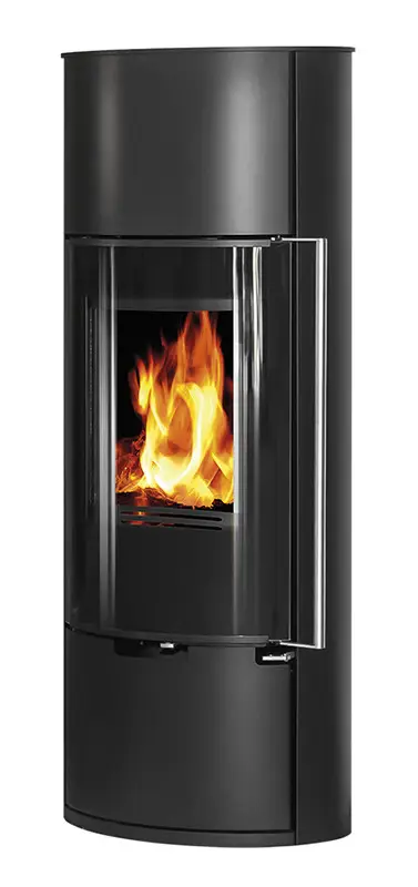 Печь с круглой топкой Ember Kamin E11 VG Stahl 6 кВт