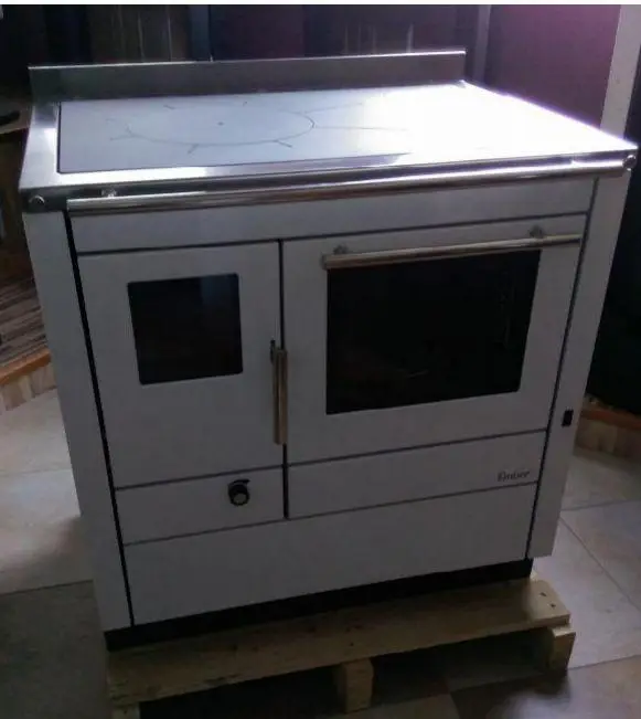 Камін Ember Kamin A1 80 White на дровах