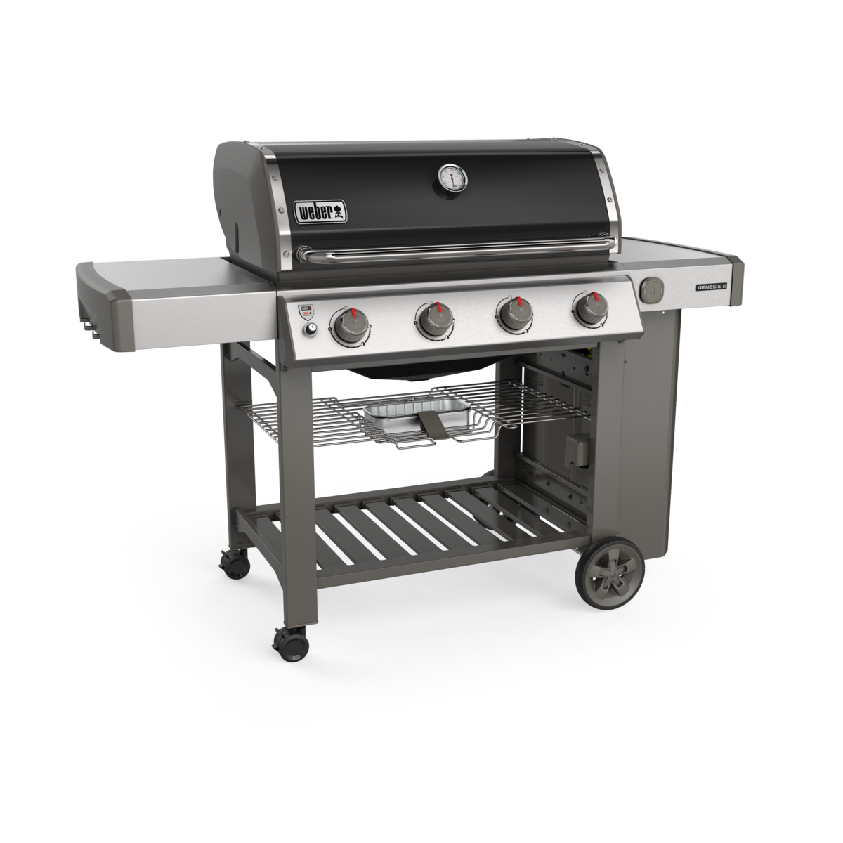 Газовый гриль Weber Genesis II E-410 GBS, черный