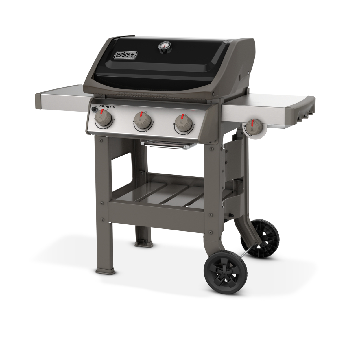 Газовий гриль Weber Spirit II E-320 GBS, чорний