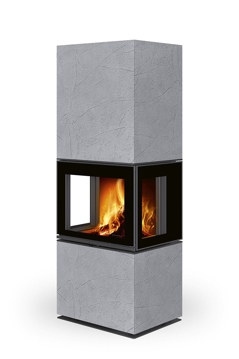 LERA C GH 61 - дизайнерский камин в облицовке Thermaline