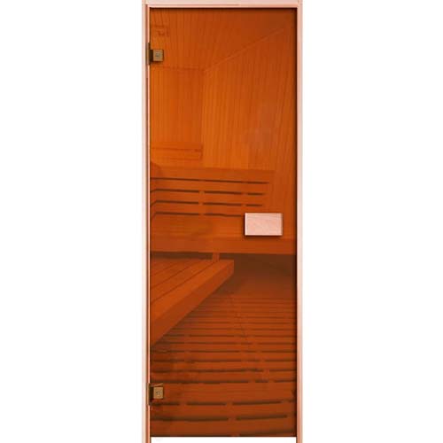 Двері для сауни скляні Valte 700x2000