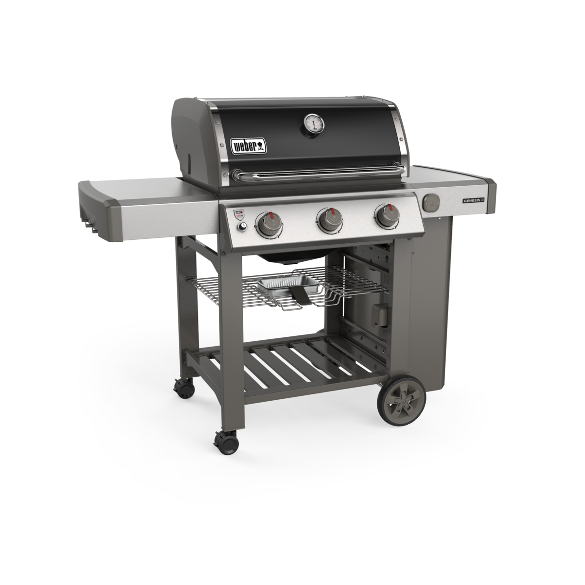 Газовый гриль Weber Genesis II E-310 GBS, черный