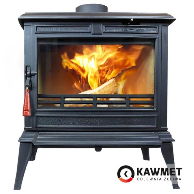 Чугунная печь KAWMET Premium PROMETEUS S11 ECO 8.5 кВт на дровах