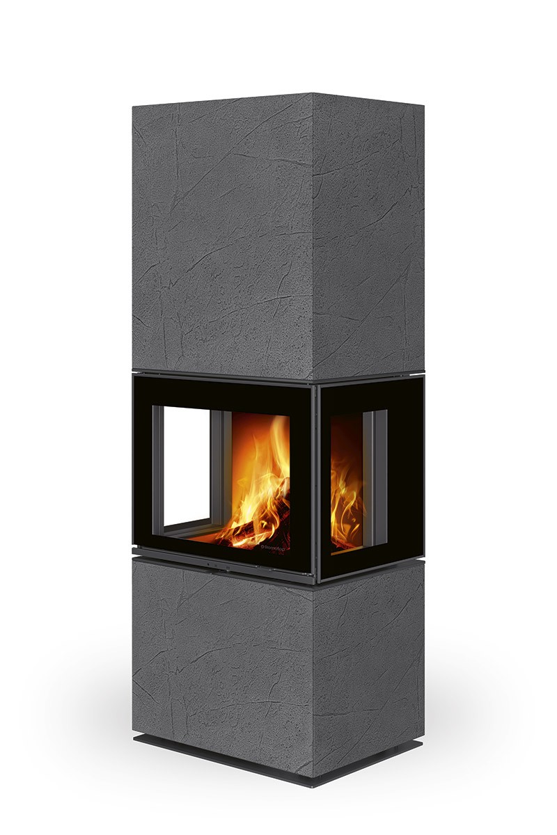 LERA C GH 62 - дизайнерский камин в облицовке Thermaline