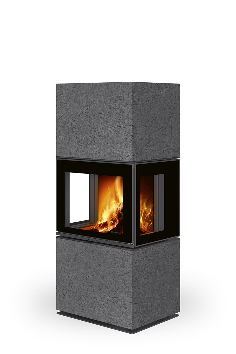 LERA C G 62 - дизайнерский камин в облицовке Thermaline