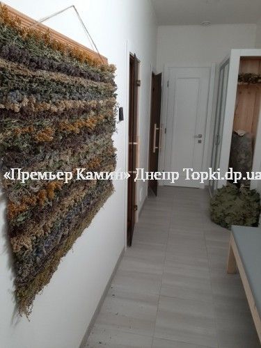 Банька с оригинальными аксессуарами.