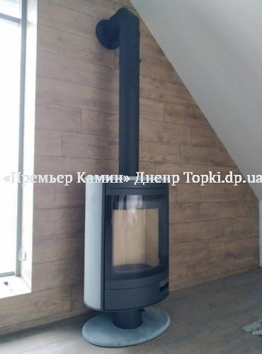Поворотная печь Romotop Stromboli. Монтаж печи под ключ. 