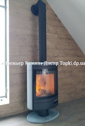 Поворотна піч Romotop Stromboli. Монтаж печі під ключ.