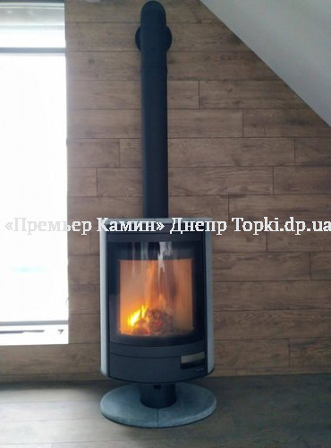 Поворотна піч Romotop Stromboli. Монтаж печі під ключ.