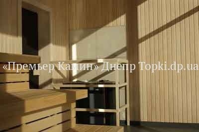 Монтаж сауны из липы