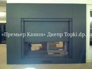Установка камина с топкой Тотем под ключ