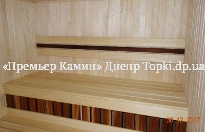 Монтаж сауны из липы под ключ