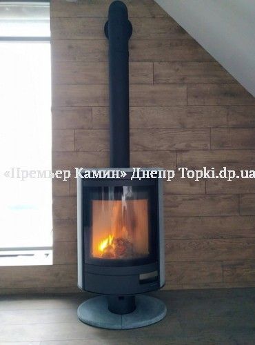 Поворотная печь Romotop Stromboli. Монтаж печи под ключ. 