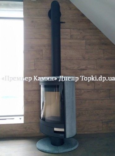 Поворотная печь Romotop Stromboli. Монтаж печи под ключ. 